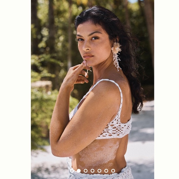 Anthropologie X Capittana Martina crochet cover up - Picture 2 of 11